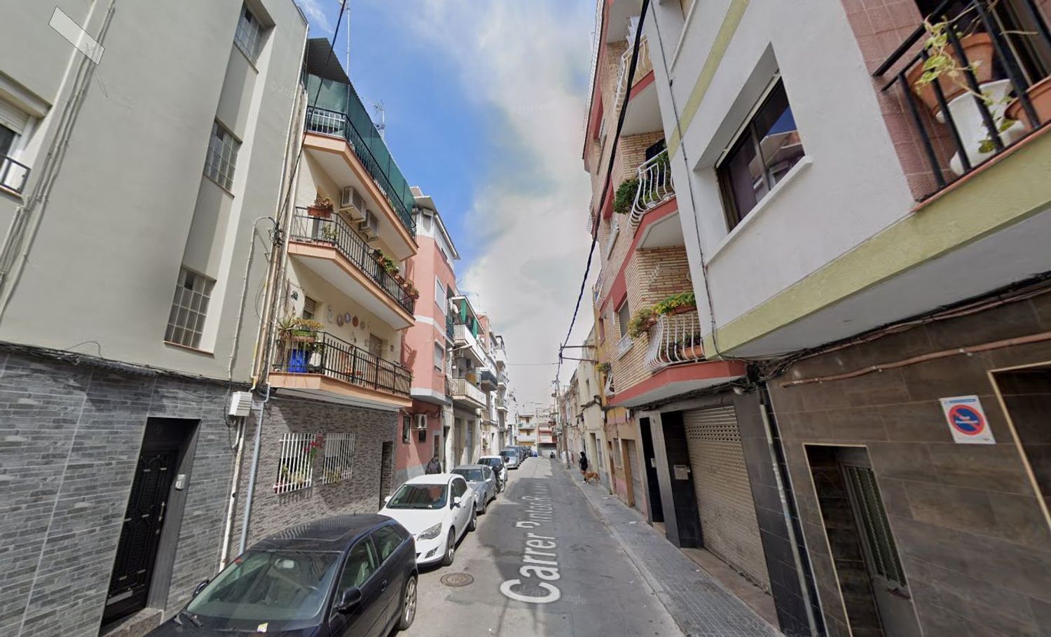 Vista exterior de Pis en venda en Badalona