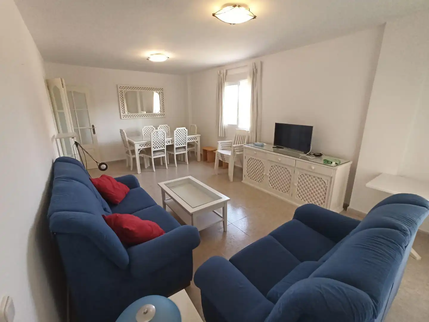 Living room of Flat for rent in Molina de Segura  with Air Conditioner, Private garden and Terrace