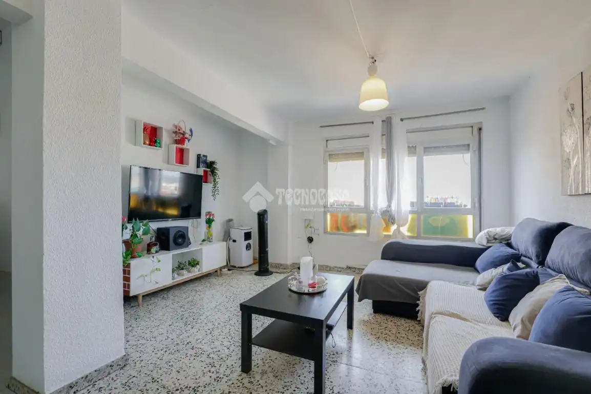 Sala de estar de Piso en venta en Rubí