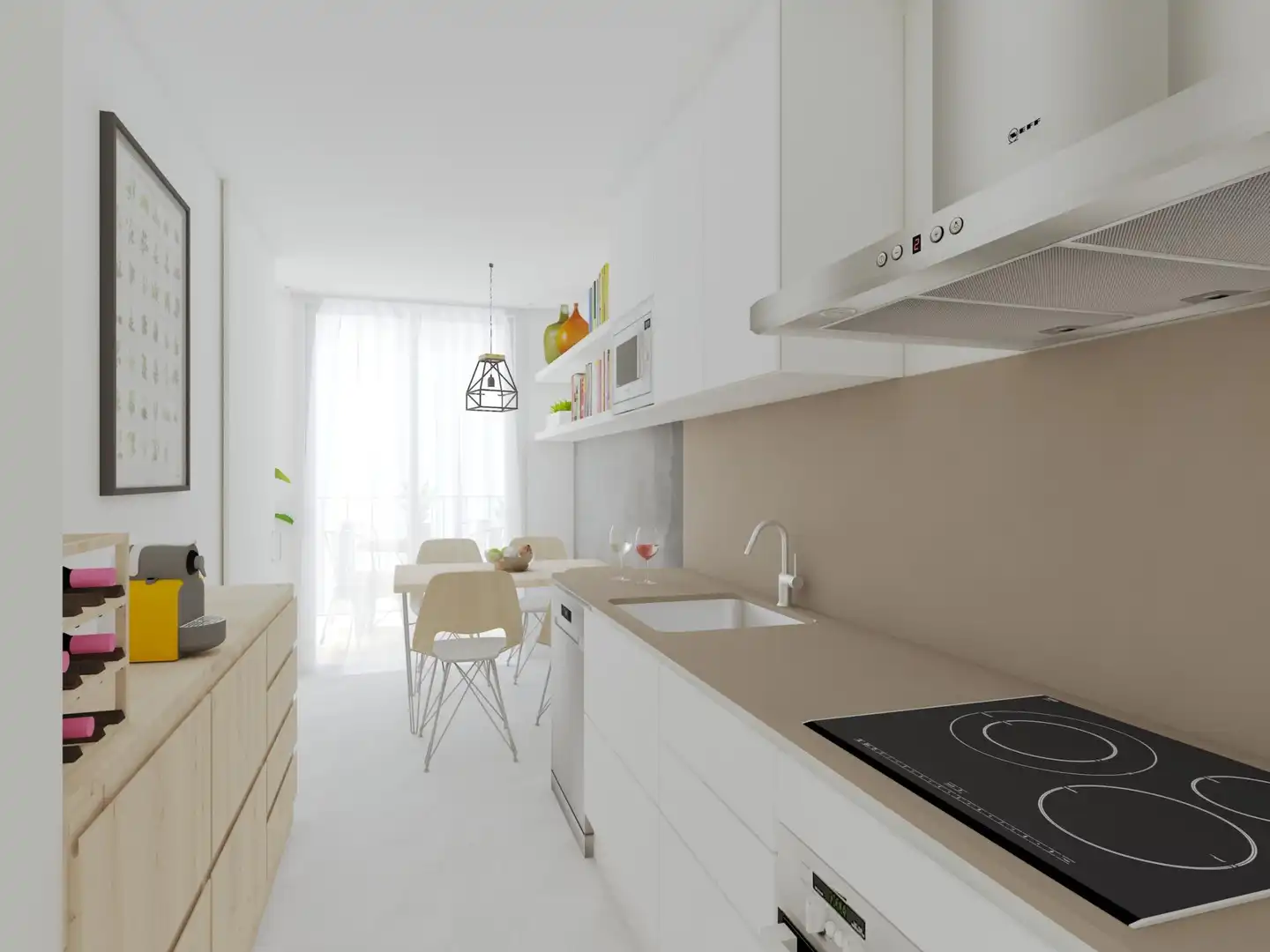 Cocina de Piso en venta en Vilafranca del Penedès con Aire acondicionado, Terraza y Trastero