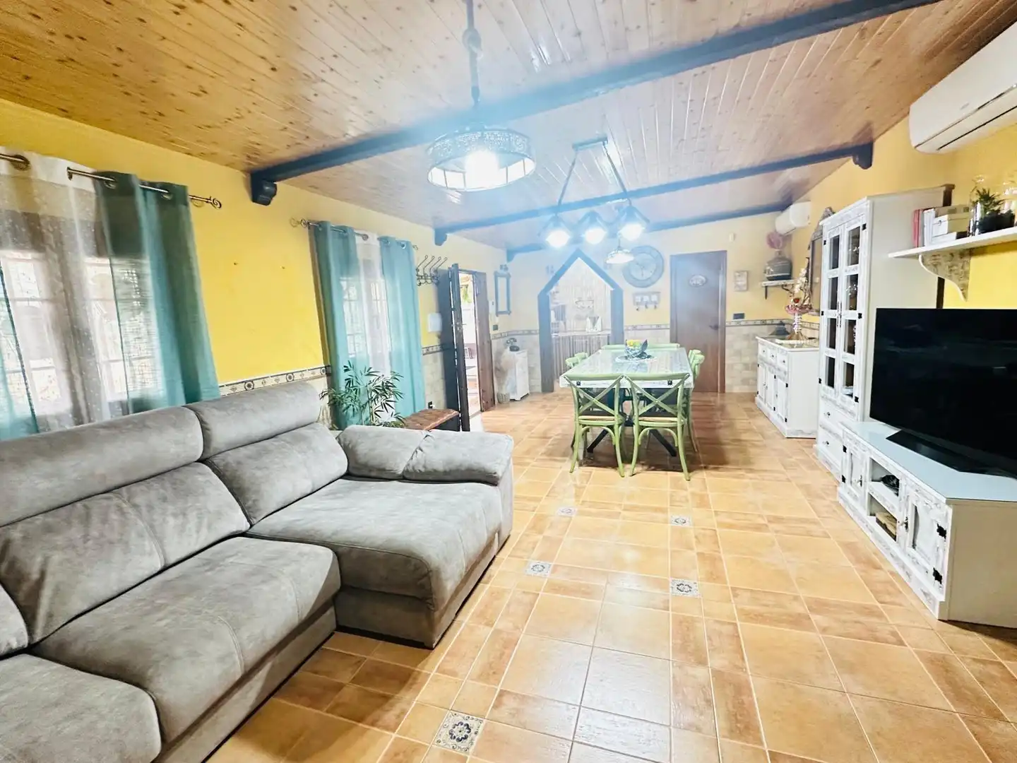Sala d'estar de Casa o xalet en venda en Ulea amb Aire condicionat, Calefacció i Jardí privat