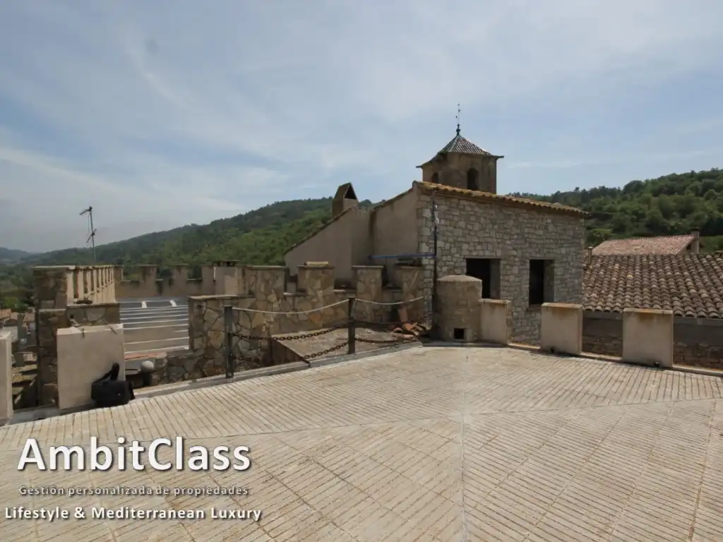 Vista exterior de Casa o xalet en venda en Vallfogona de Riucorb amb Calefacció, Jardí privat i Terrassa