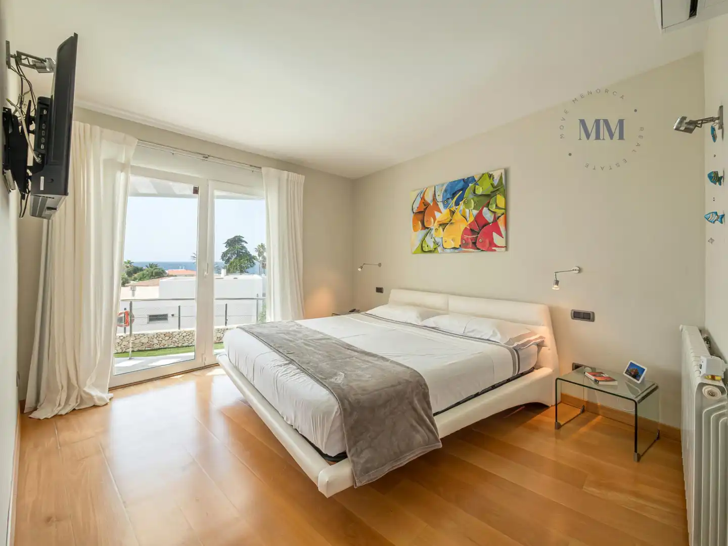 Dormitori de Casa o xalet en venda en Sant Lluís amb Aire condicionat, Jardí privat i Terrassa