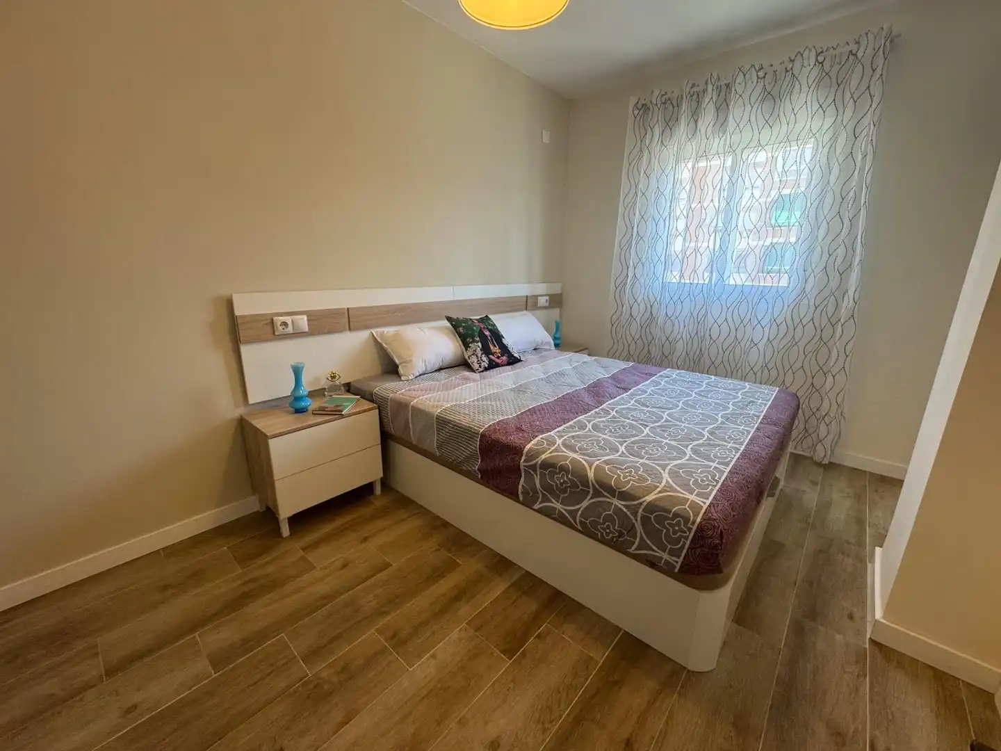 Bedroom of Flat for sale in Málaga  with Air Conditioner, Terrace and Furnished