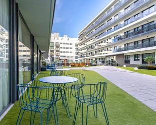 Terrassa de Apartament de lloguer en  Barcelona Capital amb Aire condicionat, Calefacció i Jardí privat