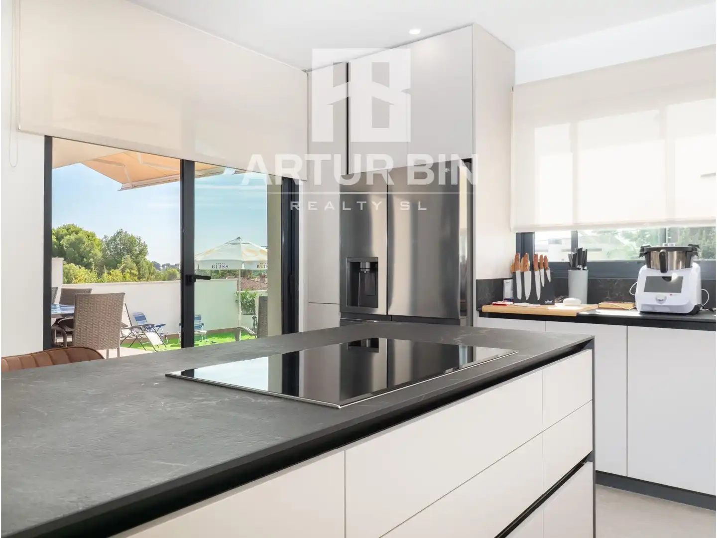 Cocina de Casa o chalet en venta en Bétera con Aire acondicionado, Calefacción y Jardín privado