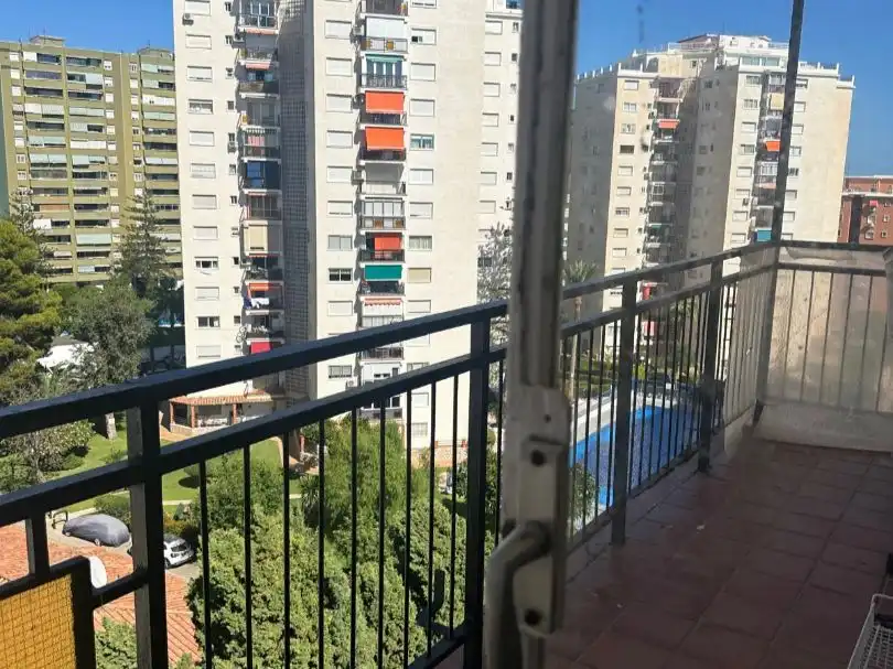 Terraza de Piso en venta en Fuengirola con Jardín privado, Terraza y Balcón