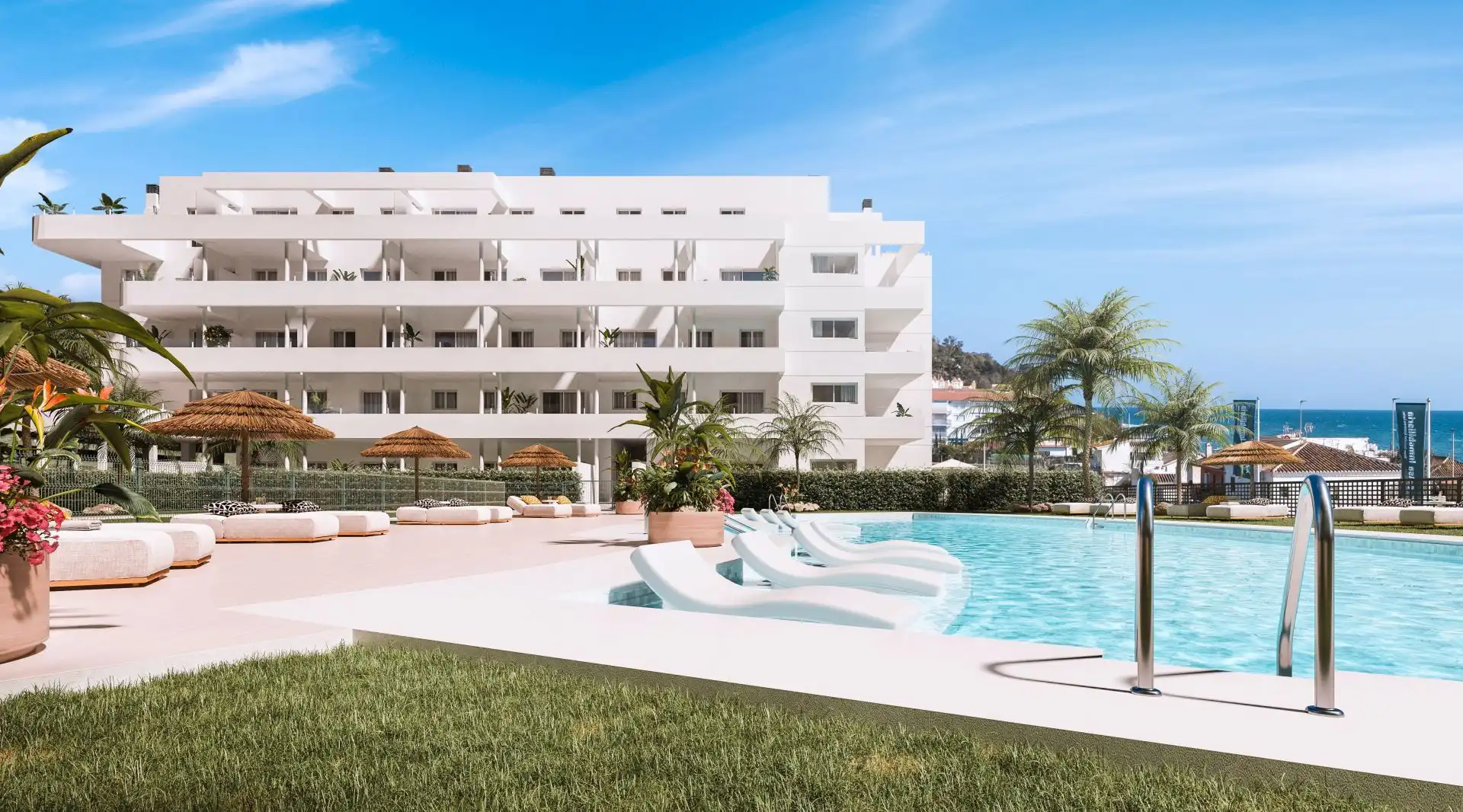 Wohnung mit Pool zum Verkauf in Algarrobo costa, imagen 5