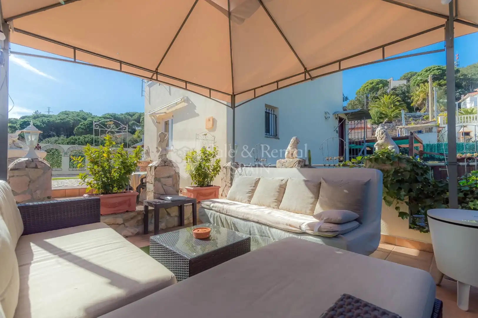 Terrace of Houses for sale in Lloret de Mar  with Air Conditioner, Heating and Private garden
