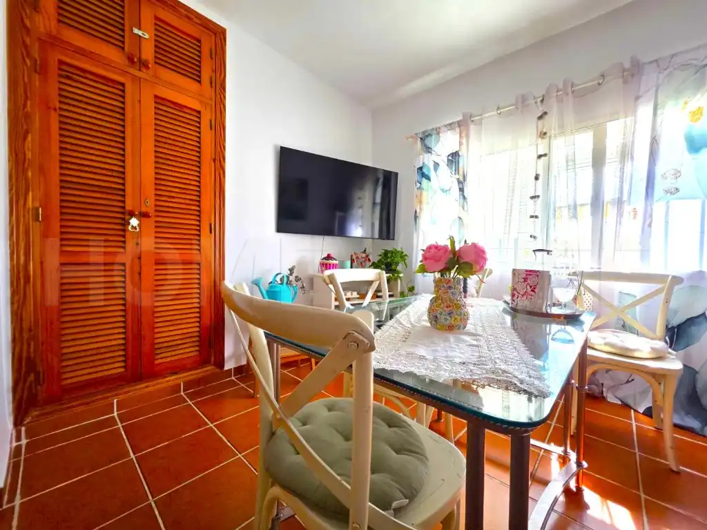 Esszimmer von Wohnungen zum Verkauf in Torremolinos mit Privatgarten, Terrasse und Schwimmbad