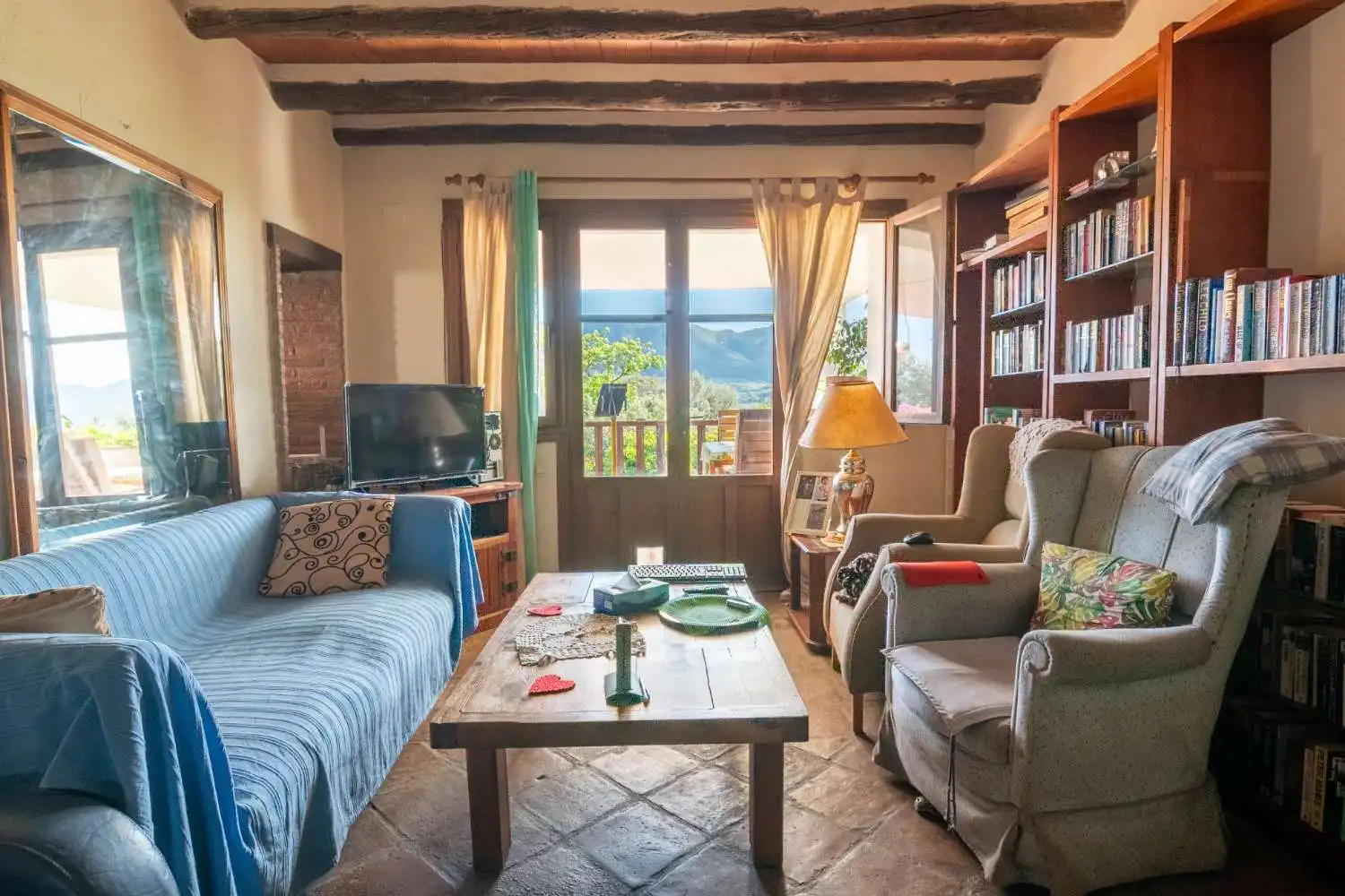 Sala de estar de Casa o chalet en venta en Lecrín con Terraza y Trastero