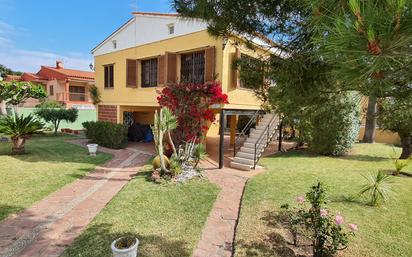 Exterior view of House or chalet for sale in Benicasim / Benicàssim  with Terrace, Storage room and Balcony