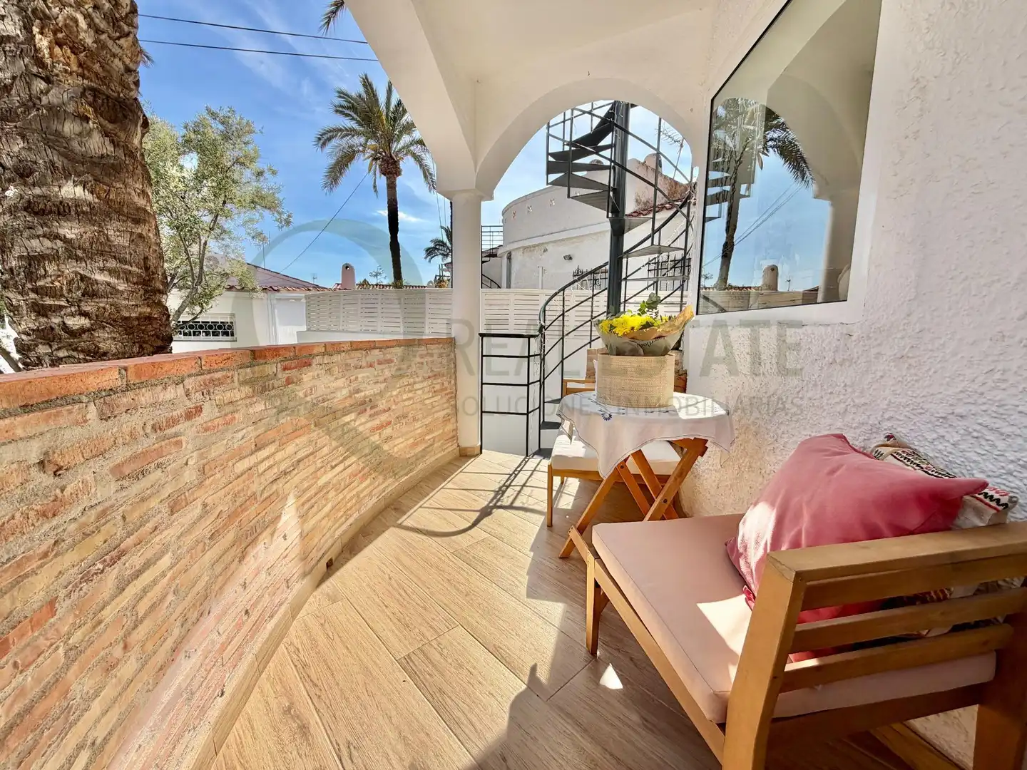 Terrace of Houses for sale in El Campello  with Air Conditioner, Heating and Private garden