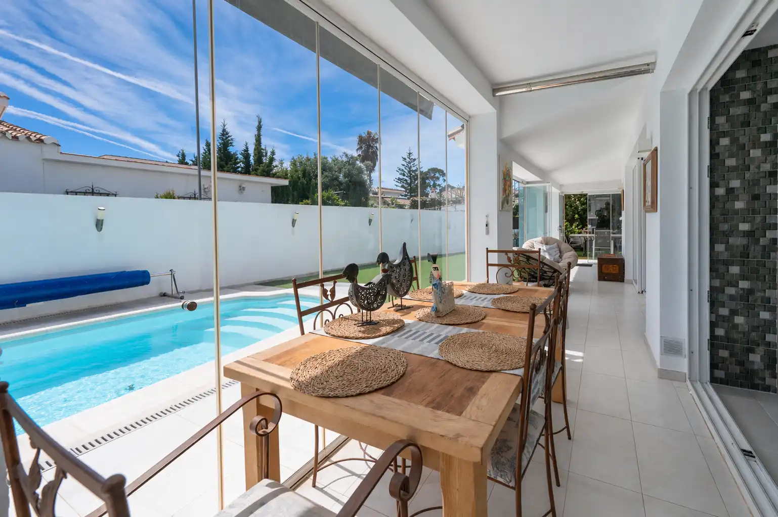 Terrace of Houses for sale in Estepona  with Air Conditioner, Private garden and Terrace