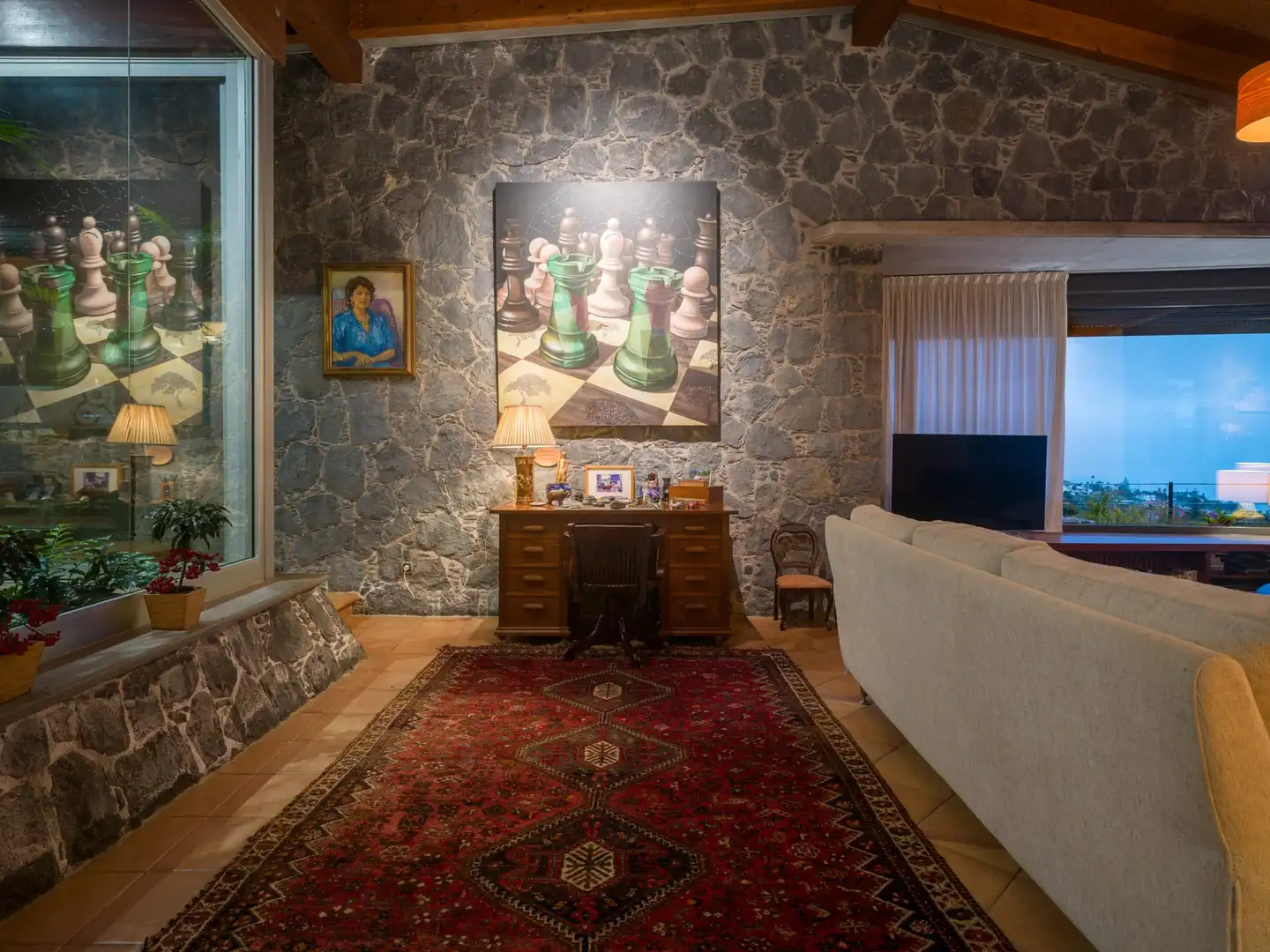Sala de estar de Casa o chalet en venta en Tacoronte con Calefacción, Jardín privado y Terraza