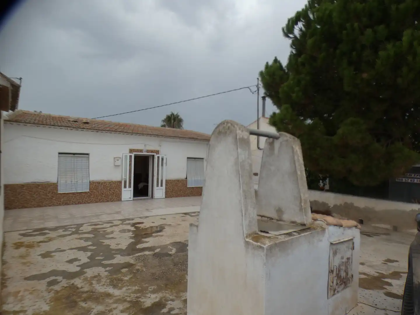 Vista exterior de Casa o xalet en venda en San Javier amb Jardí privat i Moblat