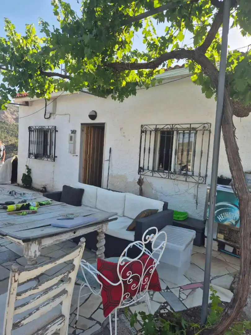 Terrassa de Finca rústica en venda en Líjar amb Jardí privat, Terrassa i Moblat