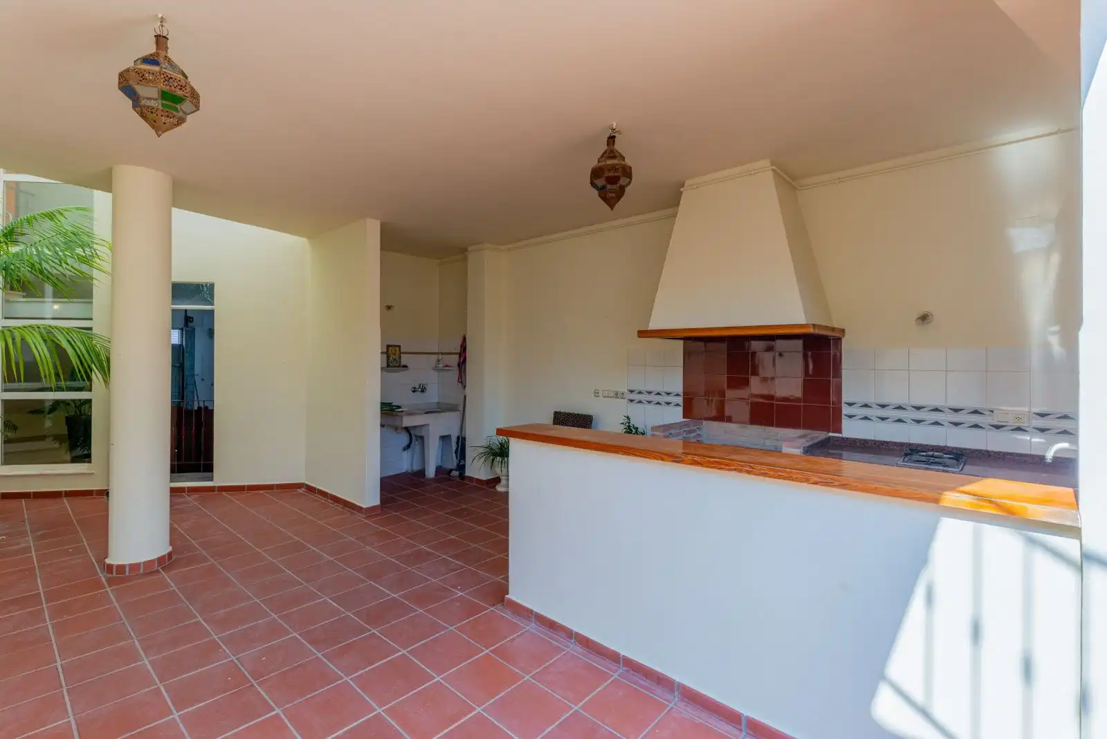 Cocina de Finca rústica en venta en Pedreguer con Aire acondicionado, Calefacción y Jardín privado