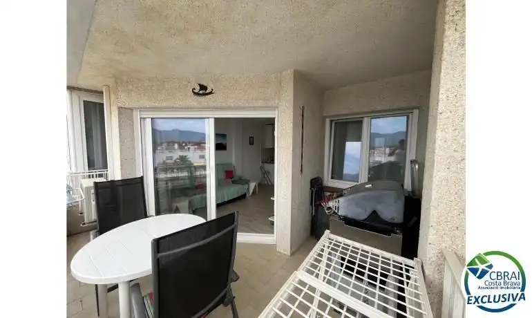Terraza de Apartamento en venta en Empuriabrava con Aire acondicionado, Terraza y Amueblado