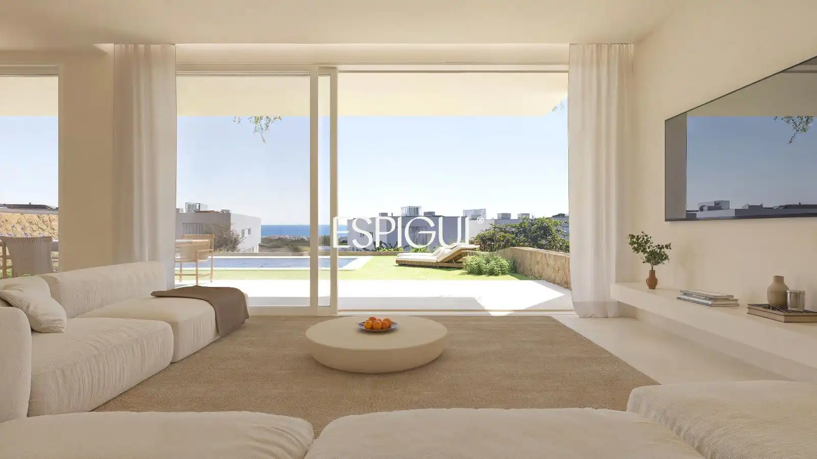 Sala de estar de Casa o chalet en venta en Premià de Dalt con Aire acondicionado, Calefacción y Jardín privado