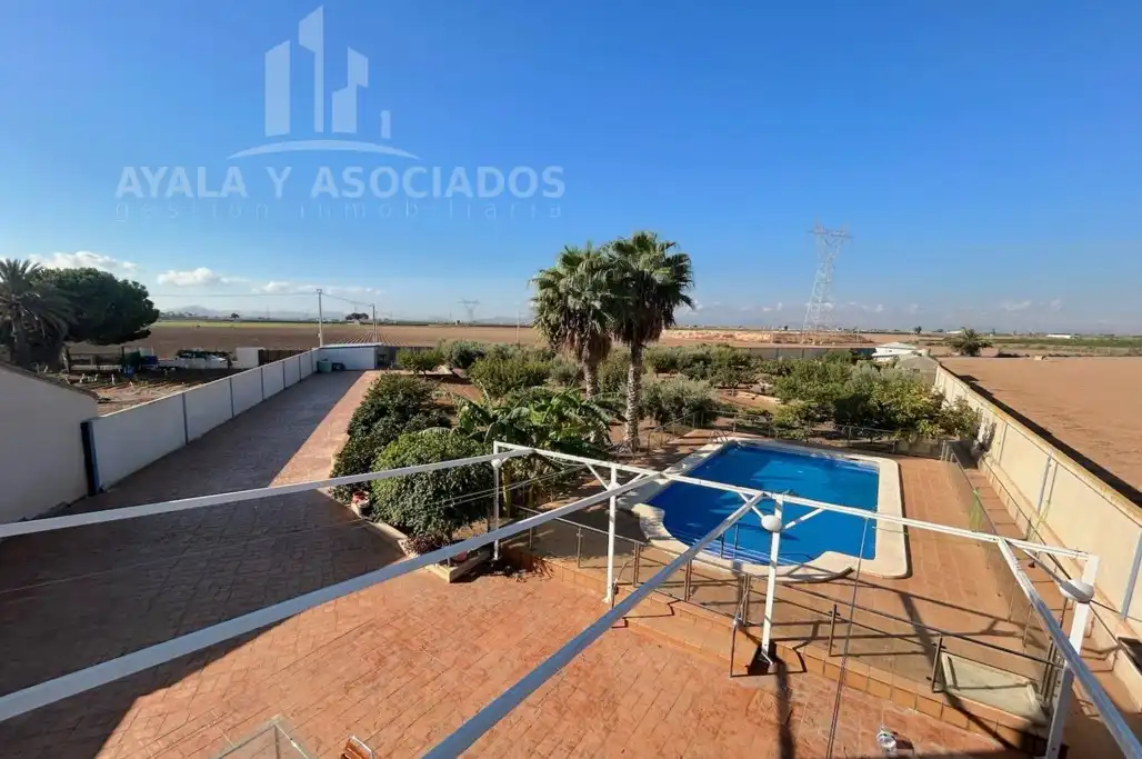 Vista exterior de Finca rústica en venda en Cartagena amb Aire condicionat, Calefacció i Jardí privat