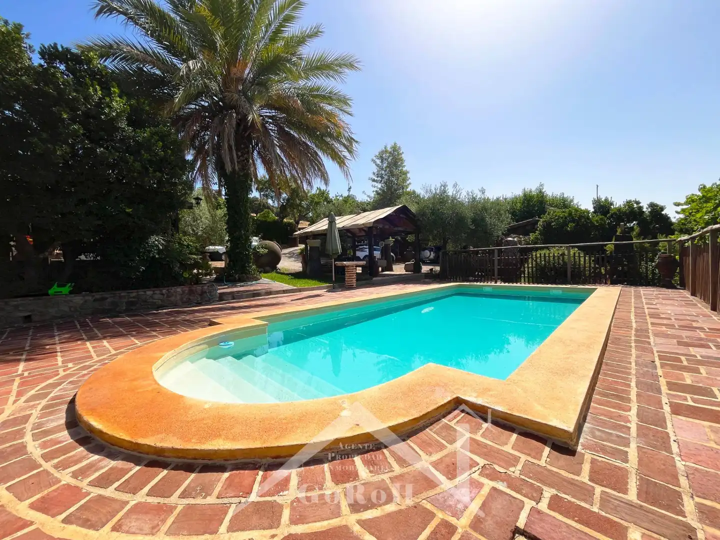Piscina de Casa o xalet en venda en Cazalla de la Sierra amb Jardí privat, Traster i Piscina