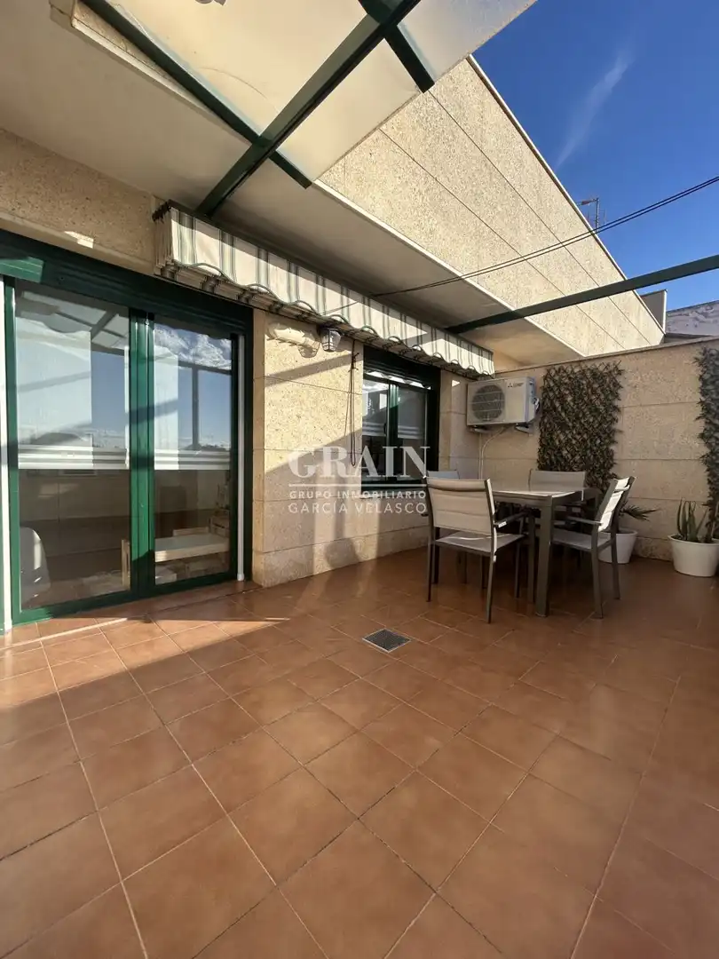 Terraza de Ático en venta en Albacete con Aire acondicionado, Calefacción y Parquet