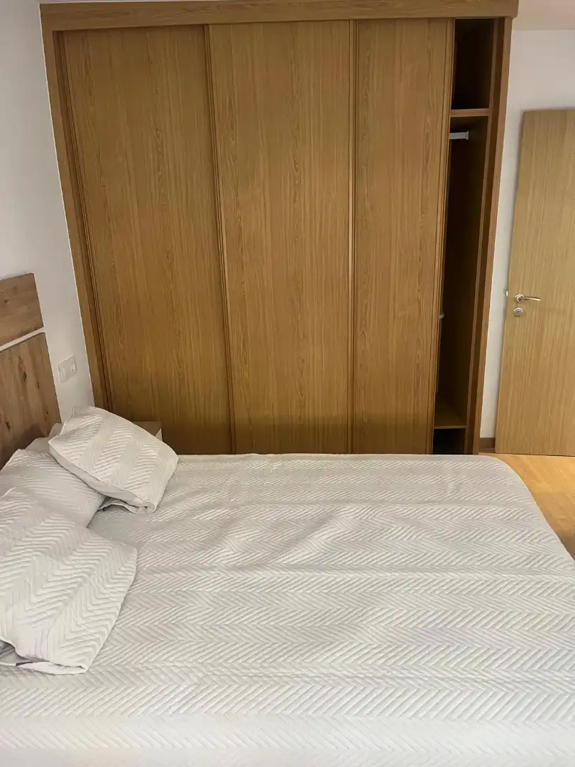 Bedroom of Flat for rent in Santiago de Compostela   with Furnished