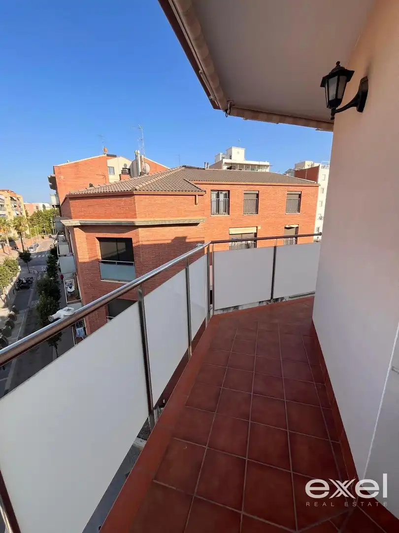Balcony of Flat for sale in Sant Joan Despí  with Air Conditioner, Heating and Terrace