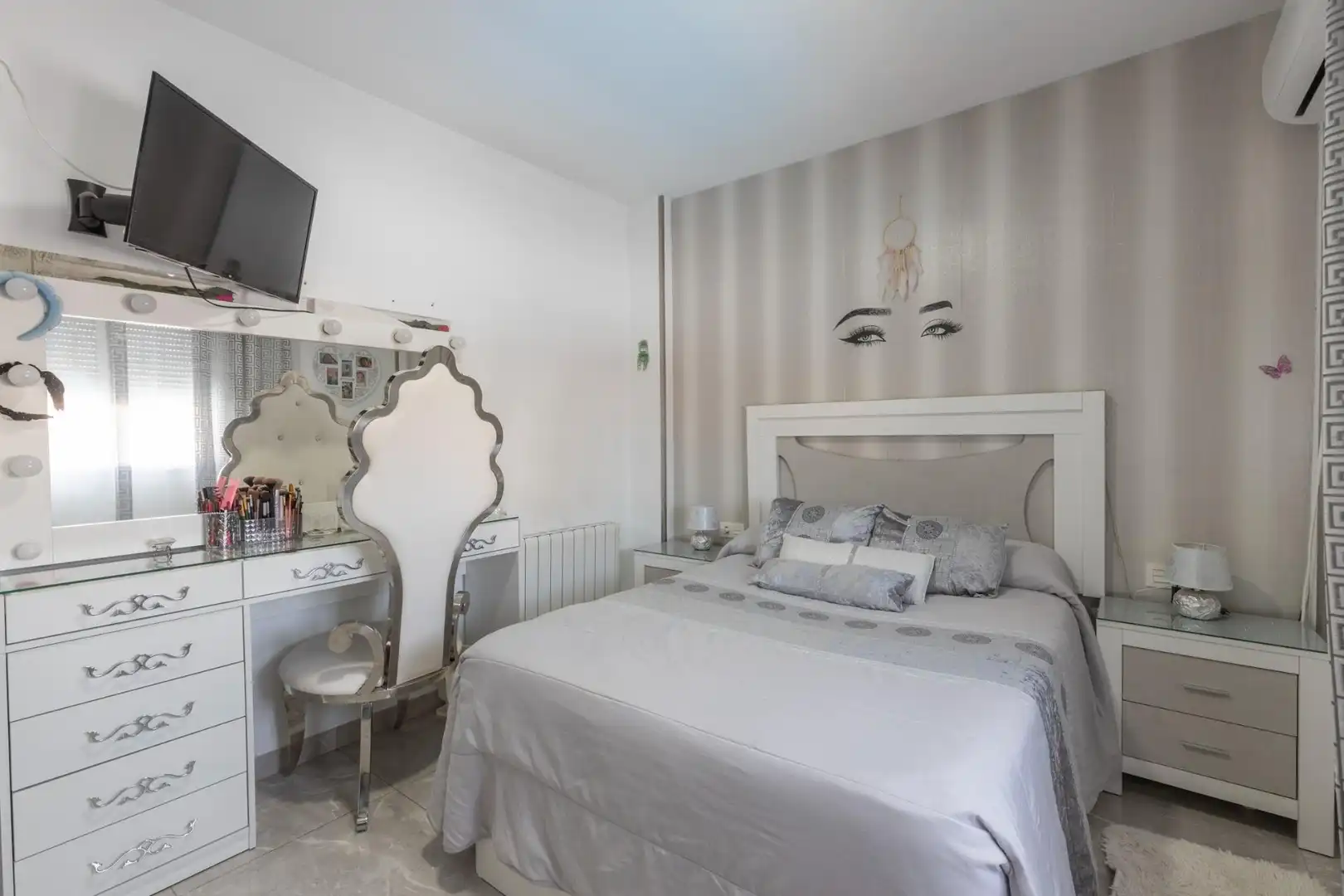 Bedroom of Houses for sale in Láchar  with Air Conditioner, Heating and Swimming Pool