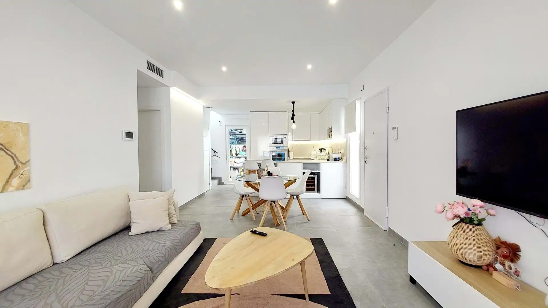 Sala de estar de Casa o chalet en venta en San Pedro del Pinatar con Aire acondicionado, Terraza y Trastero