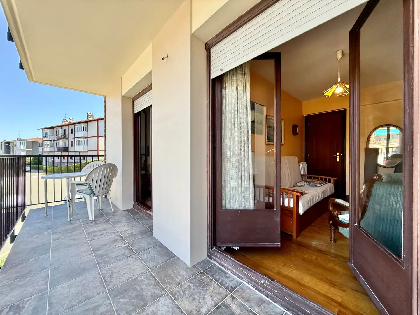 Terrasse von Wohnung zum Verkauf in Hondarribia mit Heizung, Abstellraum und Balkon