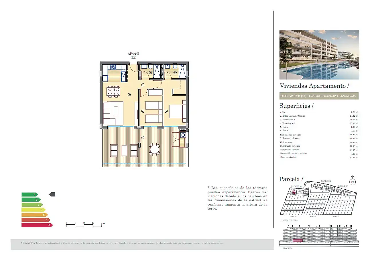 Apartament amb terrassa en venda a Bonalba - Cotoveta, imagen 23