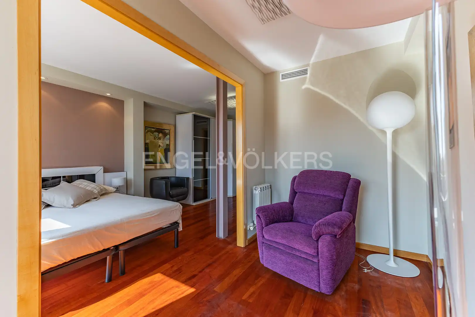 Bedroom of Duplexes for rent in Mataró  with Air Conditioner, Heating and Parquet flooring