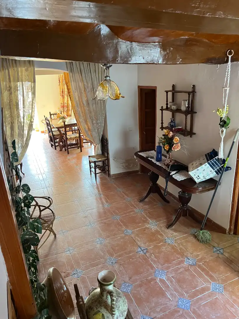 Menjador de Finca rústica en venda en Cogolludo amb Jardí privat, Moblat i Balcó