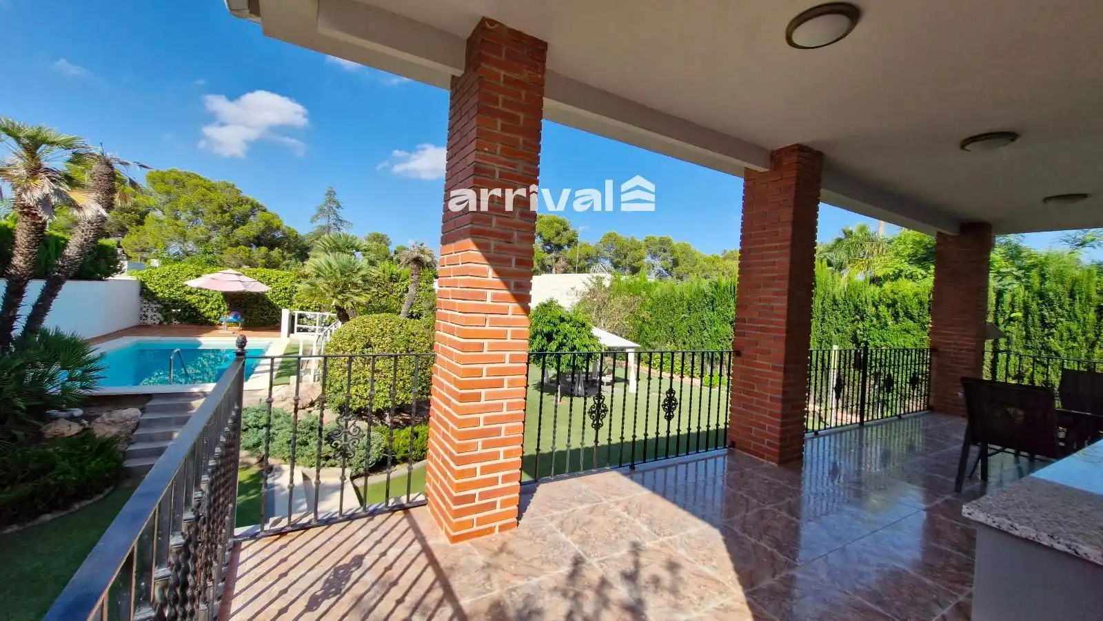Jardín de Casa o chalet en venta en Paterna con Aire acondicionado, Jardín privado y Terraza