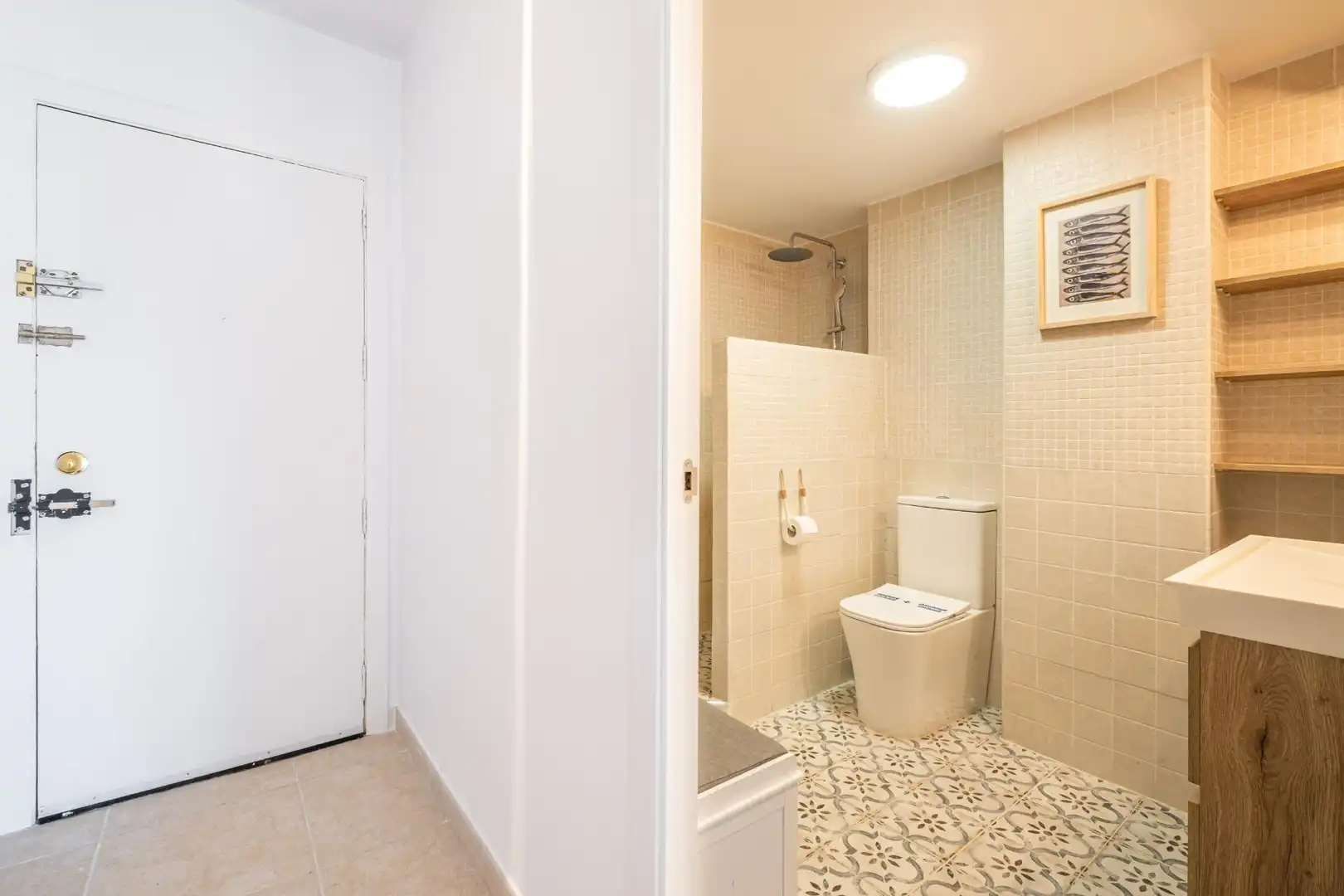 Bany de Apartament en venda en Jávea / Xàbia amb Aire condicionat, Calefacció i Moblat