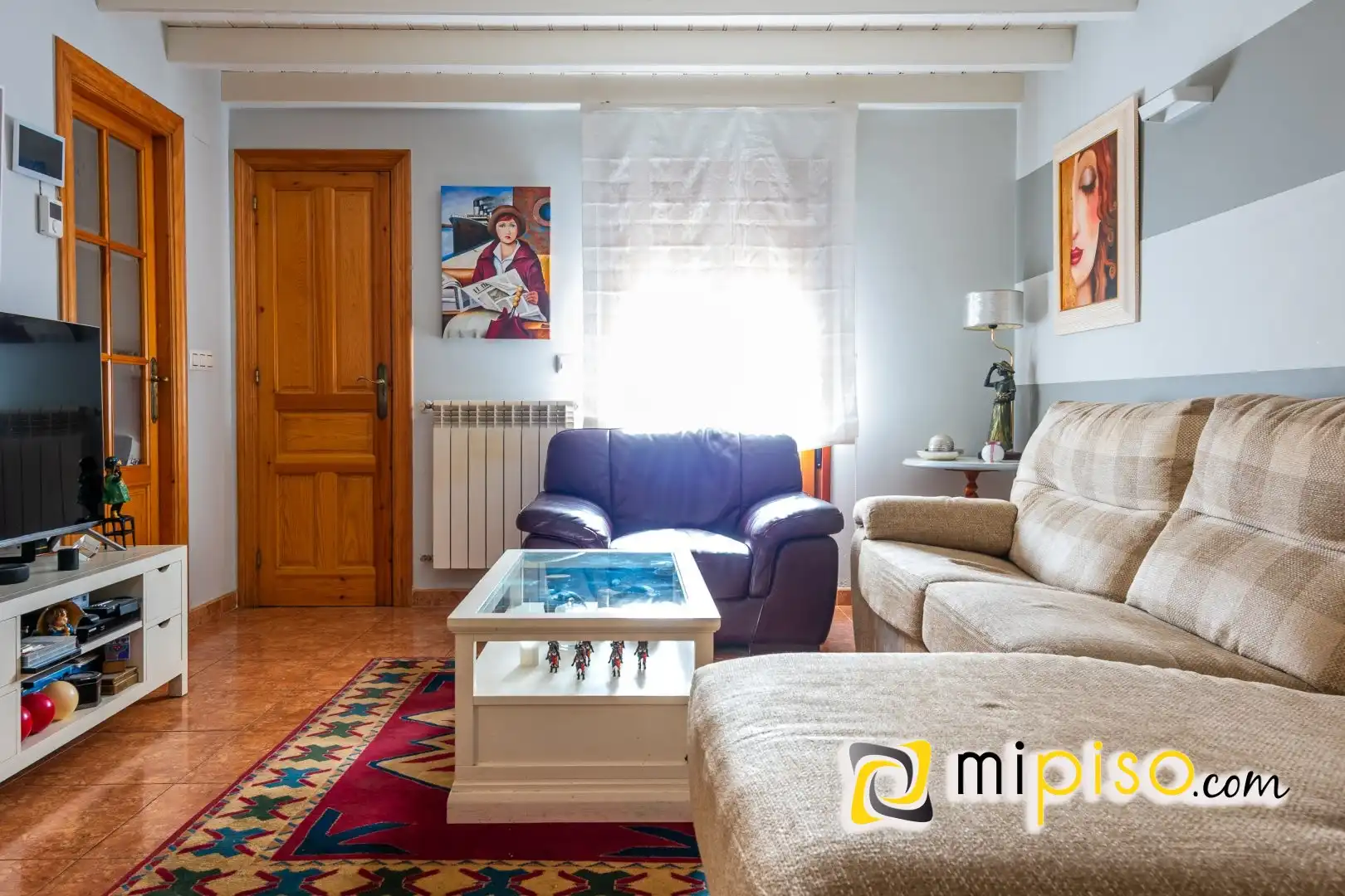 Sala de estar de Casa o chalet en venta en Laredo con Calefacción y Jardín privado