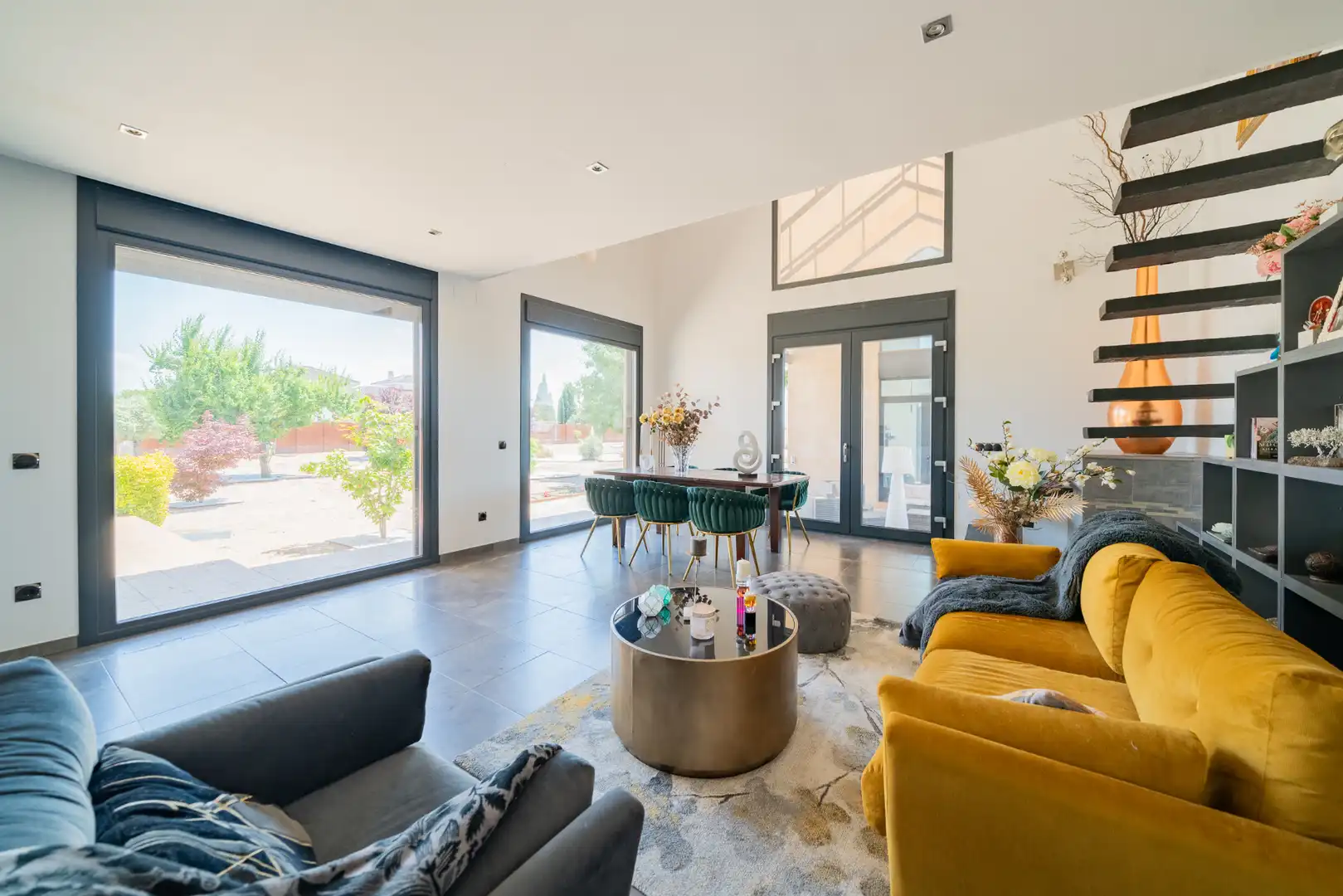 Sala de estar de Casa o chalet en venta en Valdetorres de Jarama con Aire acondicionado, Jardín privado y Terraza