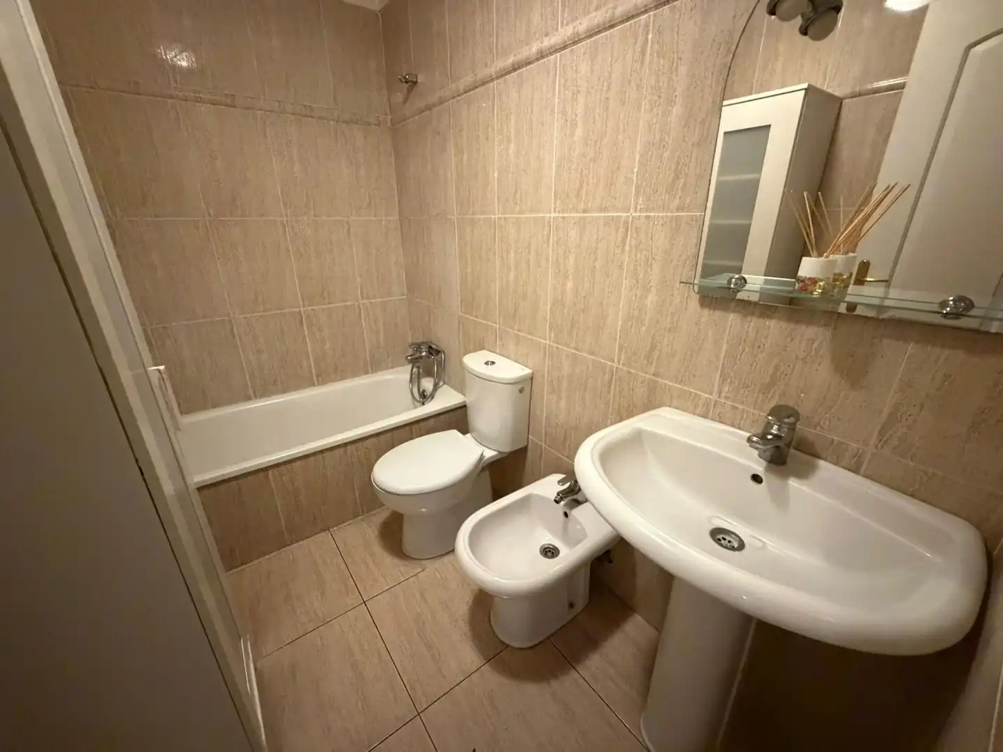 Bathroom of Flat for sale in San Cristóbal de la Laguna  with Washing machine