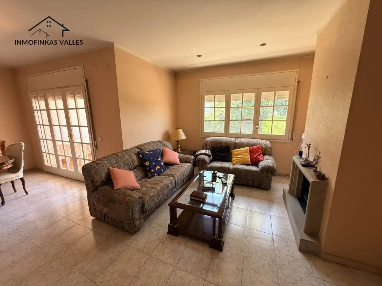 Living room of Detached homes for sale in Lliçà de Vall  with Heating, Private garden and Terrace