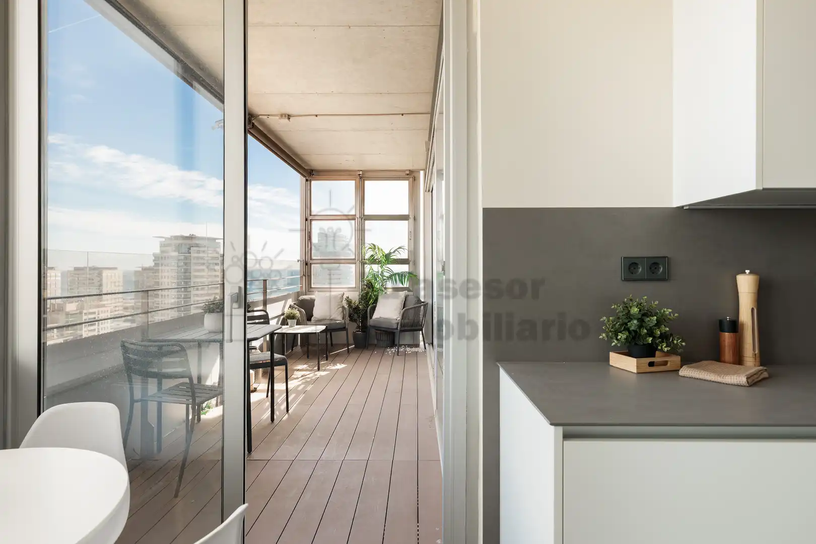 Terraza de Piso en venta en Barcelona con Aire acondicionado, Calefacción y Jardín privado
