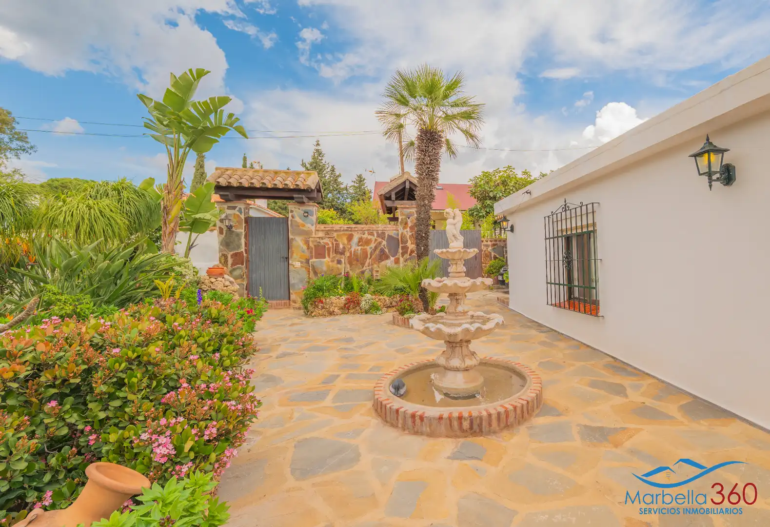Jardín de Casa o chalet en venta en Marbella con Aire acondicionado, Calefacción y Jardín privado