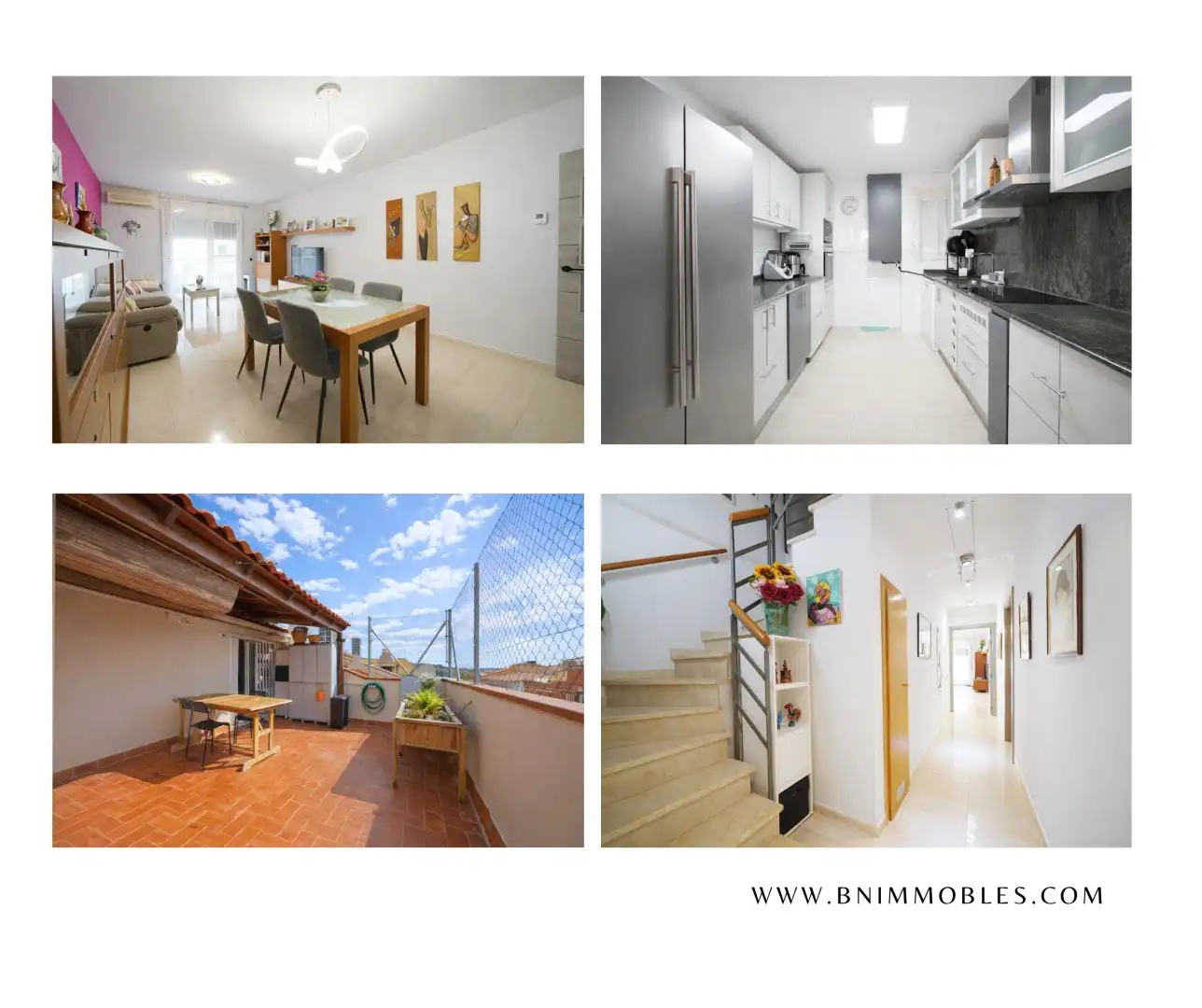 Außenansicht von Maisonette zum Verkauf in Terrassa mit Heizung, Terrasse und Balkon