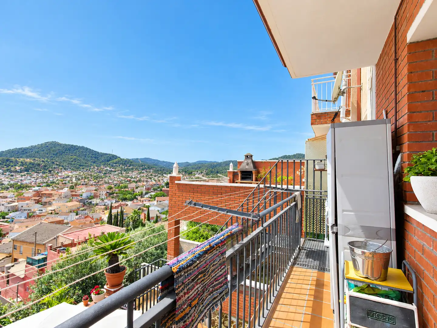 Terraza de Casa o chalet en venta en Sant Vicenç Dels Horts con Aire acondicionado, Calefacción y Jardín privado