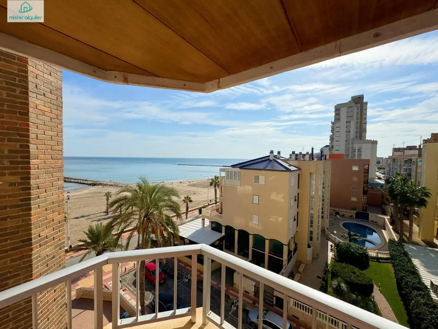 Bedroom of Apartments for rent in El Campello  with Air Conditioner, Terrace and Furnished