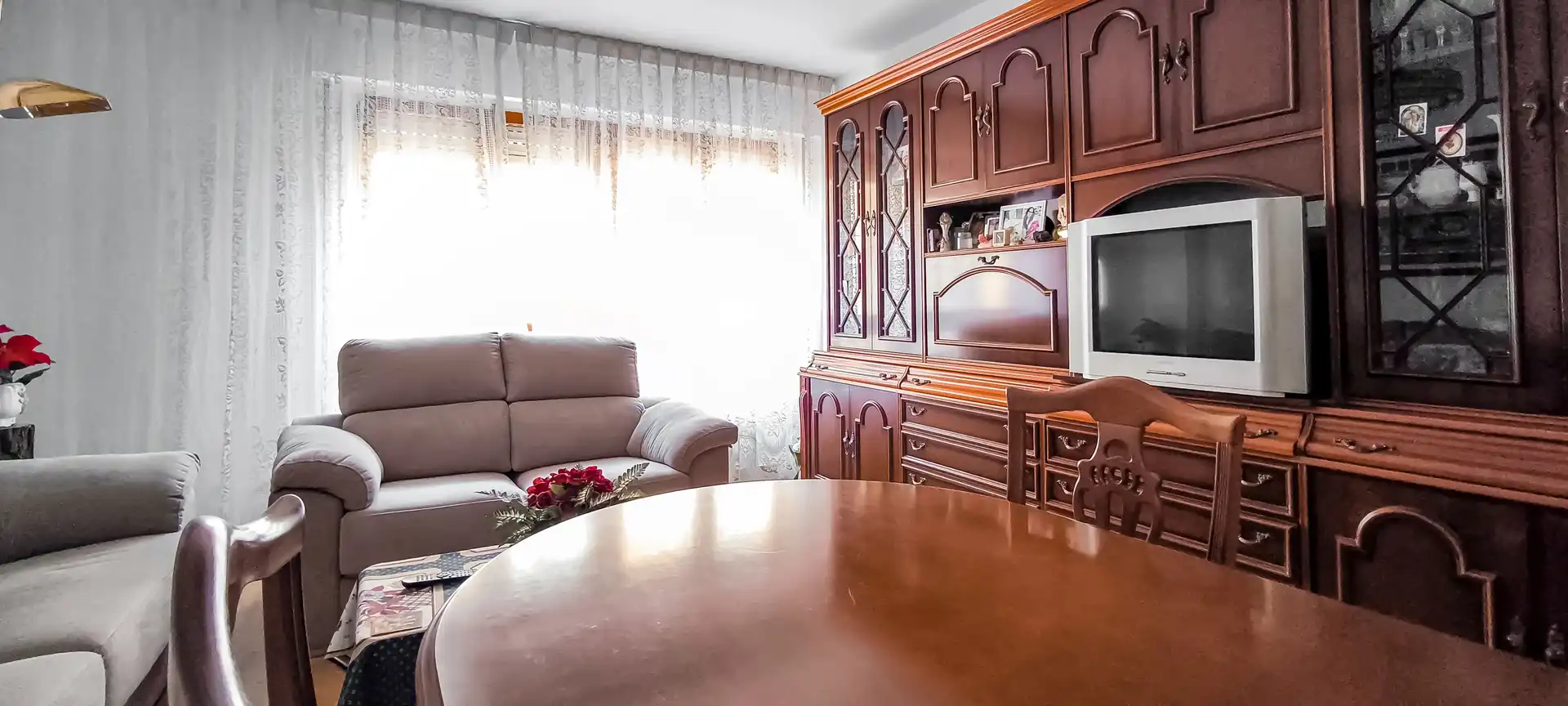 Sala de estar de Piso en venta en Ólvega con Calefacción, Parquet y Trastero