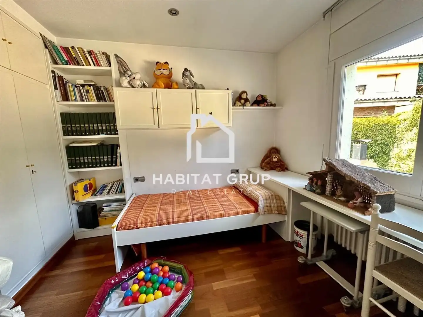 Dormitori de Casa o xalet en venda en Santa Coloma de Farners amb Aire condicionat, Calefacció i Jardí privat