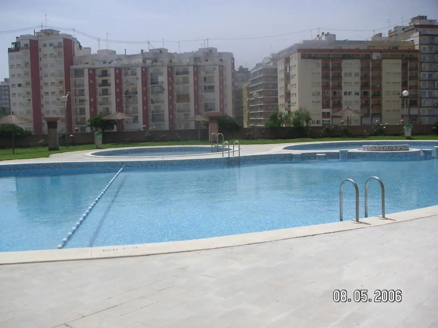Piscina de Apartamento de alquiler en Cullera con Terraza, Amueblado y Horno