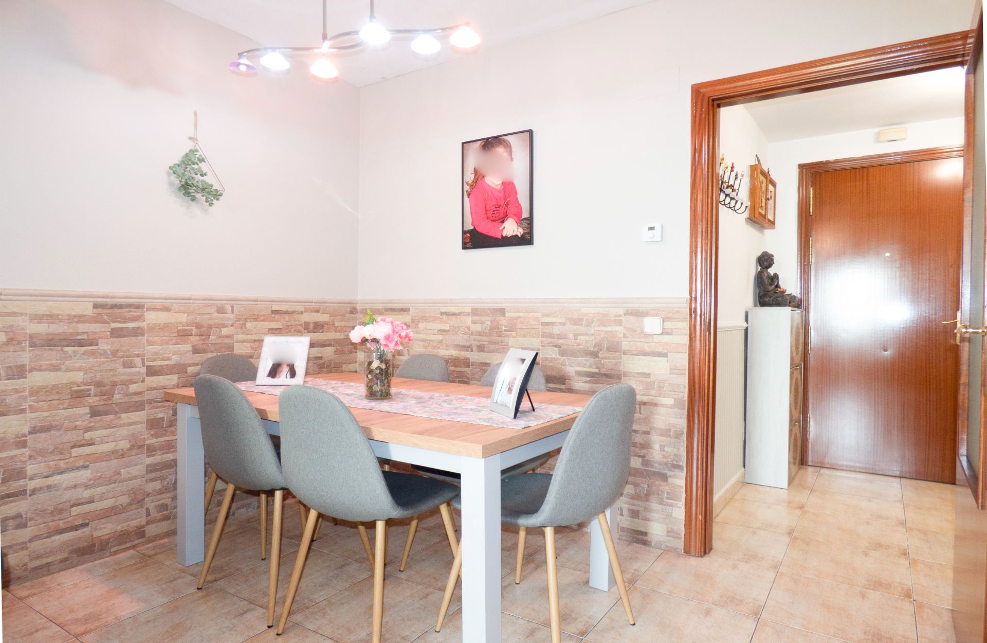 Dining room of Flat for sale in Fuenlabrada  with Air Conditioner, Terrace and Storage room